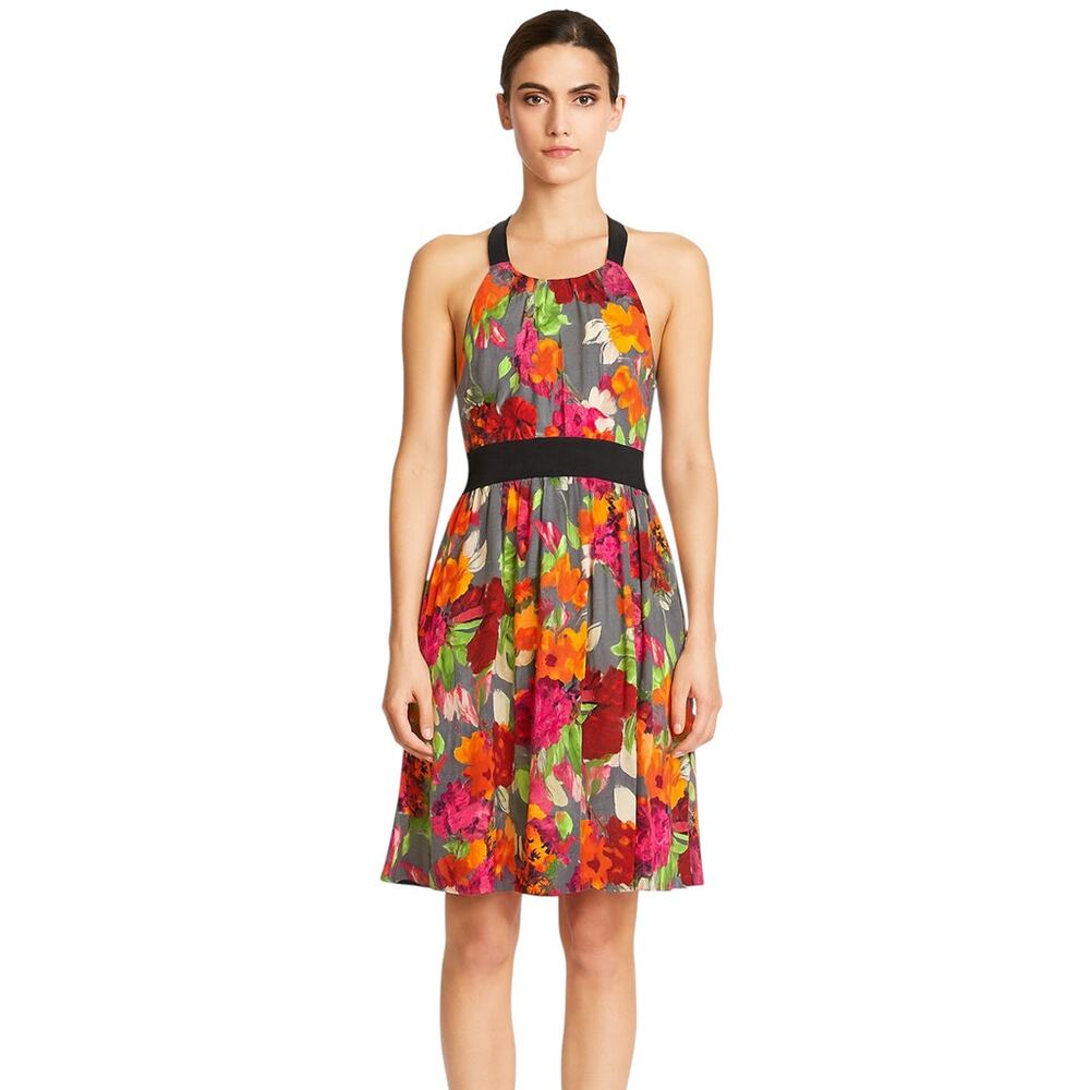 Weston Wear Dress Floral Cottage Boho Romantic Colorful Spring Summer Size Small
